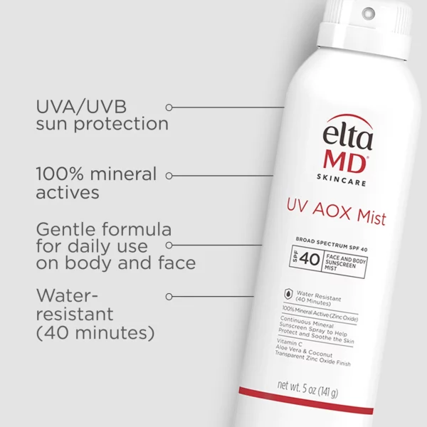 EltaMD UV AOX Mist Broad-Spectrum SPF 40 - Image 2