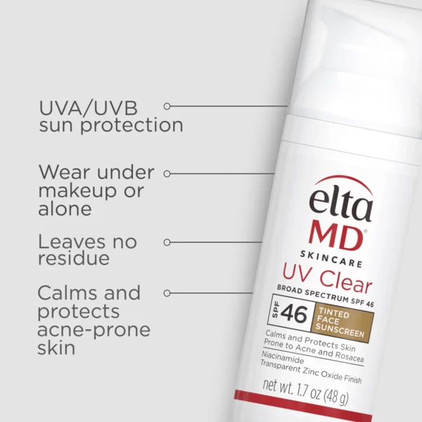 EltaMD UV Clear Tinted Broad-Spectrum SPF 46 - Image 3