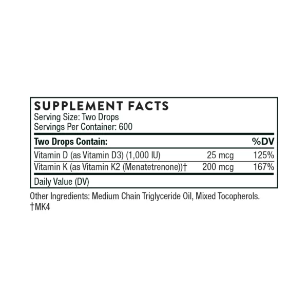 Vitamin D + K2 Liquid - Image 3