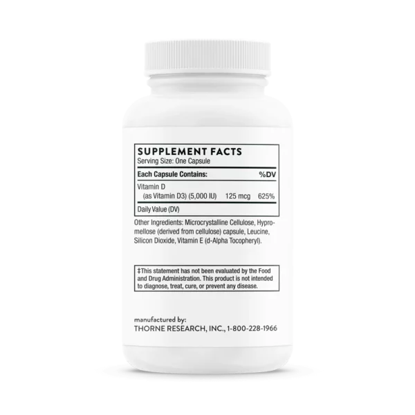 Vitamin D-5,000 - NSF Certified for Sport - Image 8